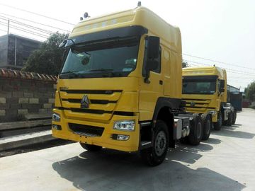 ভারী দায়িত্ব Sinotruk HOWO Beiben 6X4 10 হুইলার ব্যবহৃত নতুন প্রাইম মুভার ট্র্যাক্টর হেড ট্রাক