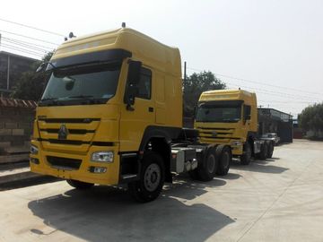 ভারী দায়িত্ব Sinotruk HOWO Beiben 6X4 10 হুইলার ব্যবহৃত নতুন প্রাইম মুভার ট্র্যাক্টর হেড ট্রাক