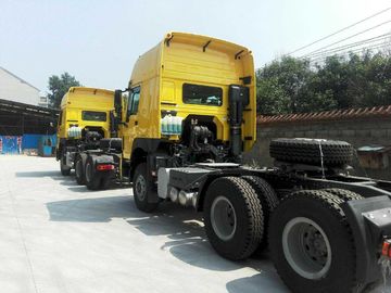ভারী দায়িত্ব Sinotruk HOWO Beiben 6X4 10 হুইলার ব্যবহৃত নতুন প্রাইম মুভার ট্র্যাক্টর হেড ট্রাক