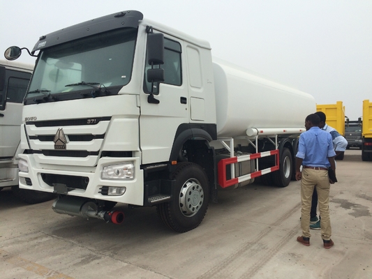 HOWO 6x4 নতুন 25000L ধারণক্ষমতা পেট্রল Bowser জ্বালানি ট্যাংক ট্রাক তেল পরিবহন ট্যাঙ্কার ট্রাক