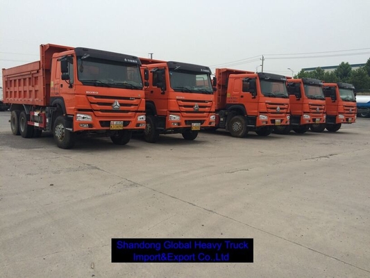 ভারী দায়িত্ব 6x4 ডিজেল কার্গো ট্রাক 40T লোড ক্ষমতা ABS ব্রেক সিস্টেম