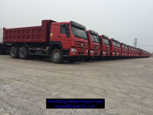 ভারী দায়িত্ব 6x4 ডিজেল কার্গো ট্রাক 40T লোড ক্ষমতা ABS ব্রেক সিস্টেম