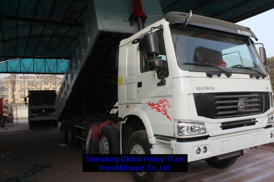 সিনোট্রাক 40-60 টন HOWO 8X4 371HP 375HP 380HP ডিজেল ট্রাক ডাম্প ট্রাক