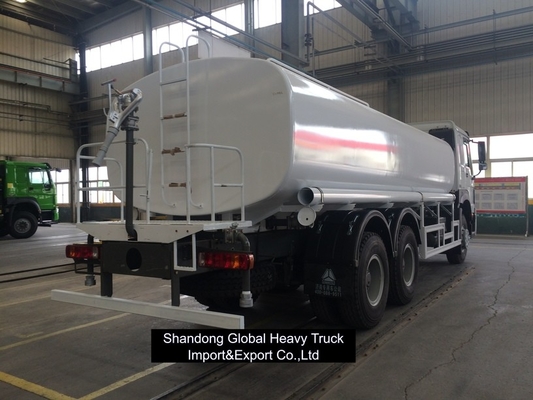 Howo 20000-30000 লিটার 371HP ডিজেল তেল পরিবহনকারী জ্বালানী ট্যাঙ্ক তেল ট্যাঙ্কার ট্রাক