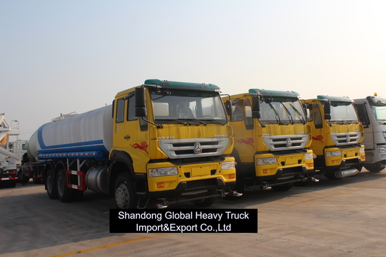 Howo 20000-30000 লিটার 371HP ডিজেল তেল পরিবহনকারী জ্বালানী ট্যাঙ্ক তেল ট্যাঙ্কার ট্রাক
