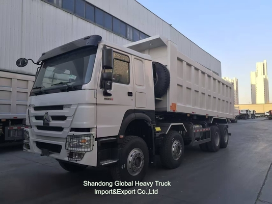 সিনোট্রুক HOWO 371HP-380HP 25t-100t ভারী দায়িত্ব ব্যবহৃত পরিবহন ডেলিভারি ট্রাক বৈদ্যুতিক 12 চাকা