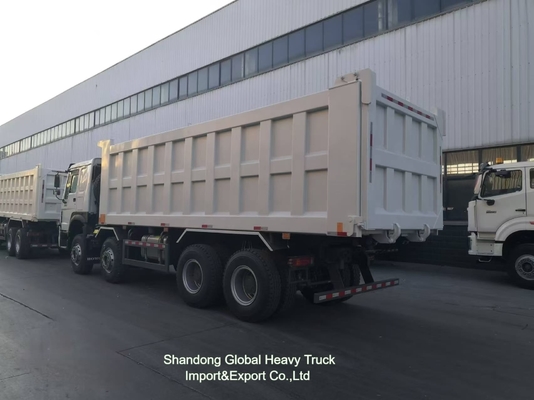 সিনোট্রুক HOWO 371HP-380HP 25t-100t ভারী দায়িত্ব ব্যবহৃত পরিবহন ডেলিভারি ট্রাক বৈদ্যুতিক 12 চাকা