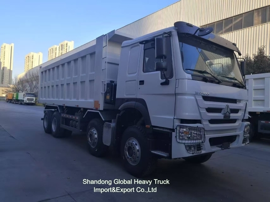 সিনোট্রুক HOWO 371HP-380HP 25t-100t ভারী দায়িত্ব ব্যবহৃত পরিবহন ডেলিভারি ট্রাক বৈদ্যুতিক 12 চাকা