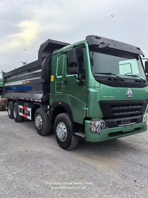 সিনোট্রুক HOWO 371HP-380HP 25t-100t ভারী দায়িত্ব ব্যবহৃত পরিবহন ডেলিভারি ট্রাক বৈদ্যুতিক 12 চাকা
