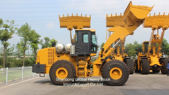 ব্যবহৃত নতুন OEM নির্মাণ ট্র্যাক্টর হাইড্রোলিক ভারী দায়িত্ব 4 Wd মিনি হুইল ফ্রন্ট লোডার