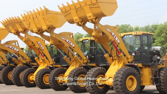 ব্যবহৃত নতুন OEM নির্মাণ ট্র্যাক্টর হাইড্রোলিক ভারী দায়িত্ব 4 Wd মিনি হুইল ফ্রন্ট লোডার
