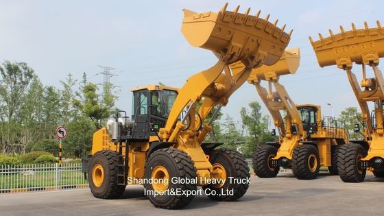 ব্যবহৃত নতুন OEM নির্মাণ ট্র্যাক্টর হাইড্রোলিক ভারী দায়িত্ব 4 Wd মিনি হুইল ফ্রন্ট লোডার