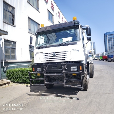 মিশ্রণ মেশিন 10 চাকা HOWO 6X4 8cbm 9cbm 371HP কংক্রিট মিক্সার ট্রাক