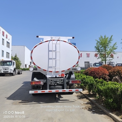 সিনোট্রুক HOWO 6X4 20000 L 25000 L কার্গো তেল ট্যাঙ্কার ট্রাক তেল জ্বালানী ট্যাংক ট্রাক