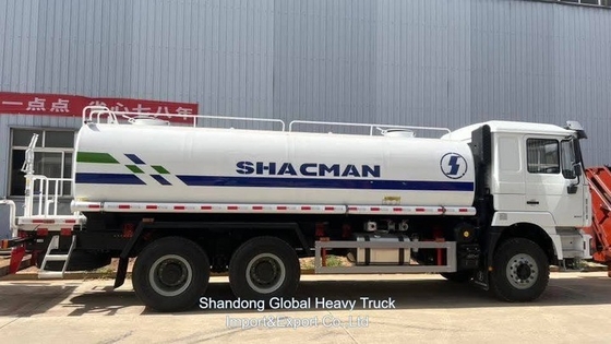 শ্যাকম্যান ওয়াটার ট্যাঙ্কার ট্রাক 20m3 F2000 6× 4 স্প্রিংকলার ট্রাক