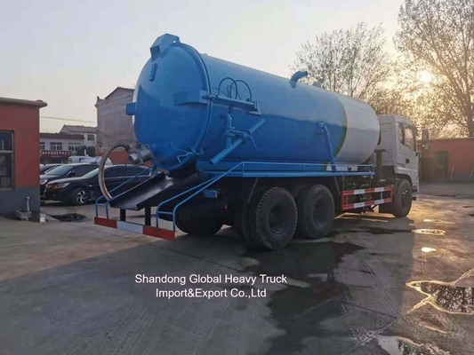 ডংফেং 4cbm 4 * 2 নিকাশী শোষণ ট্রাক নিকাশী শোষণ ভ্যাকুয়াম ট্যাঙ্কার ট্রাক