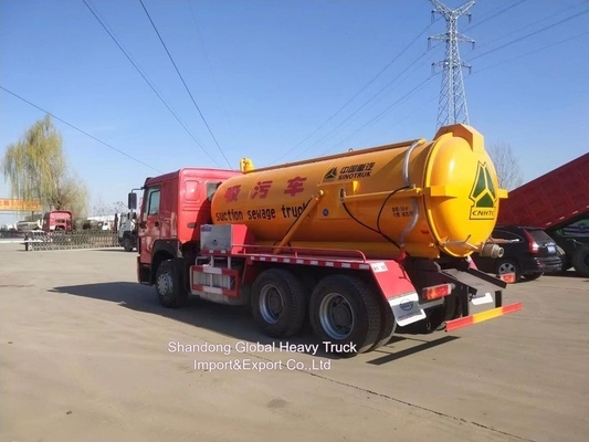 ডংফেং 6X4 18cbm 18tons ভ্যাকুয়াম স্যুভেজ সাকশন ট্যাঙ্কার ট্রাক ভ্যাকুয়াম স্যুভেজ সাকশন ট্রাক