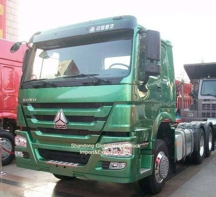 সিনোট্রাক ব্যবহৃত HOWO 6X4 12wheeler 371HP 375 420HP ট্র্যাক্টর ট্রাক্টর প্রাইম মুভার ট্র্যাক্টর হেড বিক্রয়