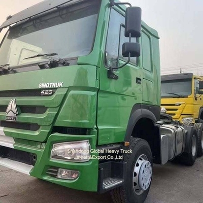 371HP এবং 420HP সিনোট্রাক HOWO A7 6X4 ট্যাক্টর ট্রাক 12.00R20 টায়ার সঙ্গে