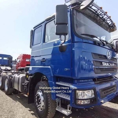শ্যাকম্যান ট্র্যাক্টর ট্রাক 6X4 ভারী মালবাহী ট্রাক্টর 371HP প্রাইম মুভার ডংফেং হুইল ট্র্যাক্টর ট্রাক