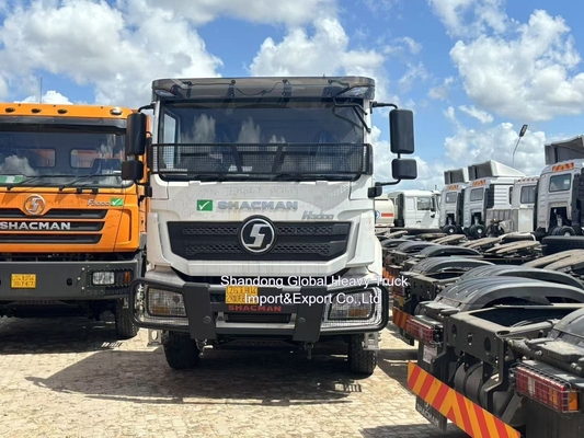 6X4 বাম ড্রাইভ বা ডান হাত ড্রাইভ 380HP শ্যাকম্যান F3000 ট্র্যাক্টর ট্রেলার ব্যবহৃত ট্র্যাক্টর হেড ট্রাক