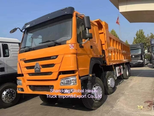 ভাল মানের 371HP 375HP 6*4 10 চাকা ব্যবহৃত HOWO ডাম্প ট্রাক আফ্রিকান বাজারের জন্য ট্যাপার ট্রাক