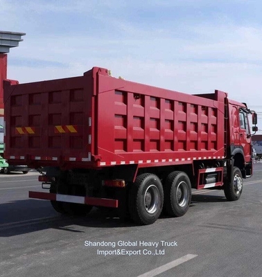 ম্যানুয়াল ট্রান্সমিশন সিনোট্রাক HOWO 380 এইচপি 6X4 টিপার / ডাম্পার / ডাম্প ট্রাক