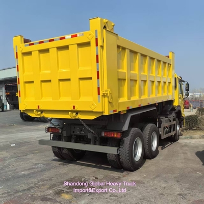 সিনোট্রাক HOWO 6*4 10 হুইলার 20m3 30 টন ভারী টাম্পার ব্যবহৃত ডাম্পিং ট্রাক