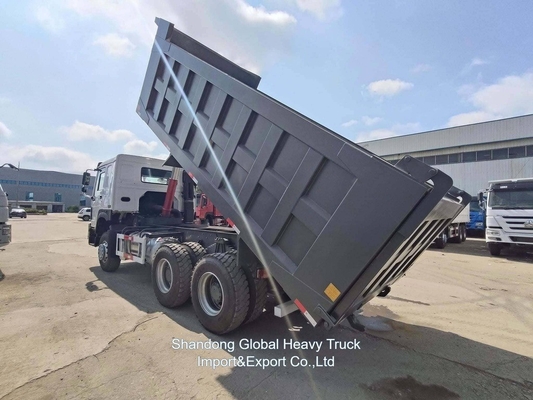 সিনোট্রাক 6X4 HOWO 10 হুইলার ভারী দায়িত্ব 18 19 20cbm 20m3 নতুন ব্যবহৃত ট্রাক ট্যাপিং ট্যাপার ডাম্পার ডাম্প ট্রাক