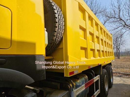 চীন জাতীয় ভারী দায়িত্ব ট্রাক HOWO 6X4 371HP ডাম্প ট্রাকচীন জাতীয় ভারী দায়িত্ব ট্রাক