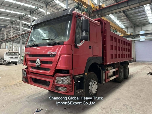 ম্যানুয়াল ট্রান্সমিশন সিনোট্রাক HOWO 380 এইচপি 6X4 টিপার / ডাম্পার / ডাম্প ট্রাক