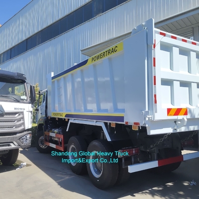 সিনো ট্রাক ডান হাতের ড্রাইভ HOWO Nx 380 6X4 10 চাকা 380HP 430 এইচপি ডিজেল নিউ প্রাইম মুভার ডাম্প ট্রাক