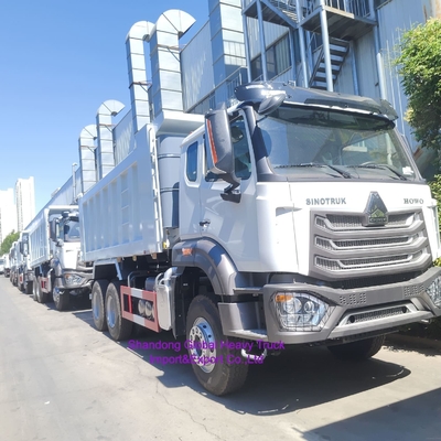 ব্যবহৃত ভারী ডাম্পার ট্রাক 6 * 4 375HP সিনোট্রাক HOWO ট্যাপার ট্রাক