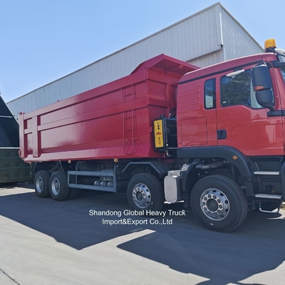 সিনোট্রুক / হাও সিত্রাক F3000 A7 371HP 8X4 6X4 ট্র্যাকটর ম্যানুয়াল ডাম্প ট্যাপার ব্যবহৃত ট্রাক