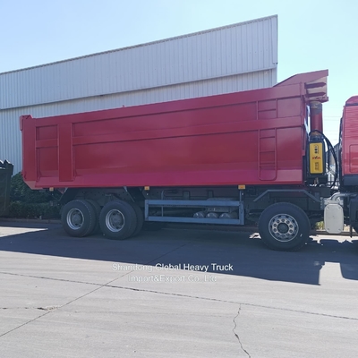 সিনোট্রুক / হাও সিত্রাক F3000 A7 371HP 8X4 6X4 ট্র্যাকটর ম্যানুয়াল ডাম্প ট্যাপার ব্যবহৃত ট্রাক