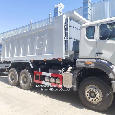 12 চাকা সিনোট্রাক 40-60 টন ব্যবহৃত HOWO 8X4 371HP 375HP 380HP ডিজেল ট্রাক ডান হাত ড্রাইভ ডাম্প ট্রাক
