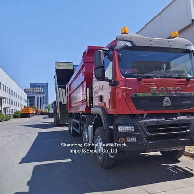 সিনোট্রুক / হাও সিট্রাক F3000 A7 371HP 8X4 6X4 ট্র্যাকটর ম্যানুয়াল এবং স্বয়ংক্রিয় গিয়ারবক্স ডাম্প ট্যাপার