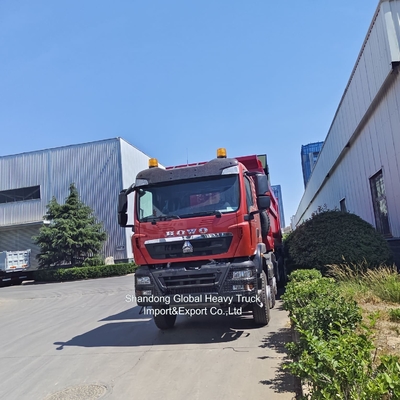সিনোট্রুক / হাও সিত্রাক F3000 A7 371HP 8X4 6X4 ট্র্যাকটর ম্যানুয়াল ডাম্প ট্যাপার ব্যবহৃত ট্রাক