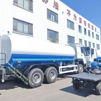 HOWO 6*4 400HP পুনর্নির্মাণ জল ট্যাঙ্ক ট্রাক স্প্রিংকলার ট্রাক 6*4 জল ট্যাঙ্কার