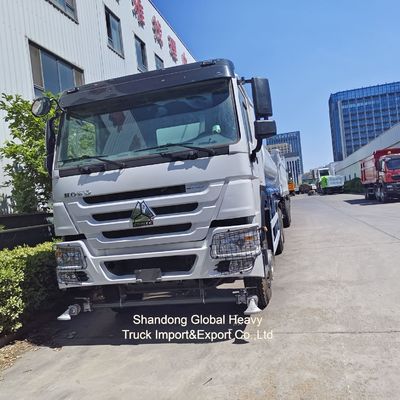 শহর পরিচ্ছন্নতার জন্য কার্বন স্টিল ট্যাঙ্ক এবং স্ব-প্রাইমিং পাম্প সহ ৮০০০ লিটার ধারণক্ষমতার জলবাহী ট্যাঙ্কার ট্রাক