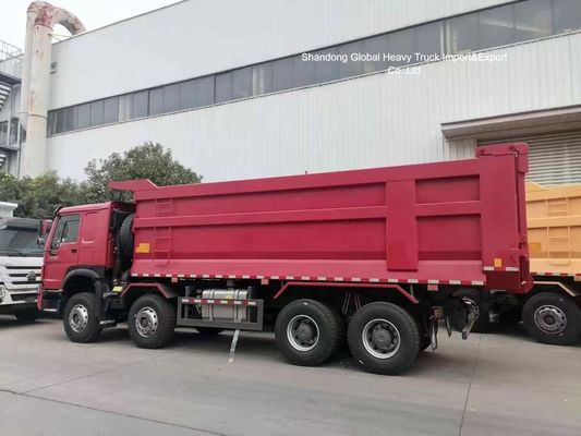 HOWO Nx 8*4 380 430HP 12 হুইলার 12 টায়ার 30/40/50 টন ট্যাপার ট্রাক ডাম্প ব্যবহৃত সেকেন্ড হ্যান্ড ডাম্পার ট্রাক