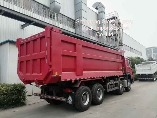 HOWO Nx 8*4 380 430HP 12 হুইলার 12 টায়ার 30/40/50 টন ট্যাপার ট্রাক ডাম্প ব্যবহৃত সেকেন্ড হ্যান্ড ডাম্পার ট্রাক