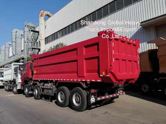 HOWO Nx 8*4 380 430HP 12 হুইলার 12 টায়ার 30/40/50 টন ট্যাপার ট্রাক ডাম্প ব্যবহৃত সেকেন্ড হ্যান্ড ডাম্পার ট্রাক