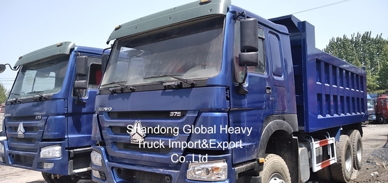 সেকেন্ড হ্যান্ড সিনোট্রাক HOWO 371hp/380hp ডাম্প ট্রাক ট্যাপার ট্রাক