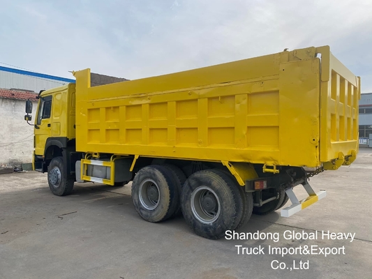 ব্যবহৃত সিনোট্রাক HOWO 6X4/8X4 A7/T7 10/12 হুইলার 371hp/380hp18-25cbm ভারী দায়িত্ব ট্যাপার ডাম্প ট্রাক