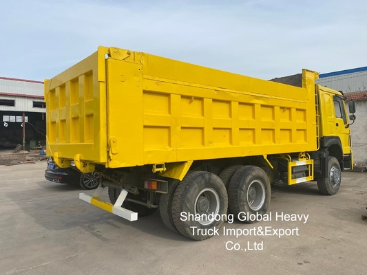 ব্যবহৃত সিনোট্রাক HOWO 6X4/8X4 A7/T7 10/12 হুইলার 371hp/380hp18-25cbm ভারী দায়িত্ব ট্যাপার ডাম্প ট্রাক