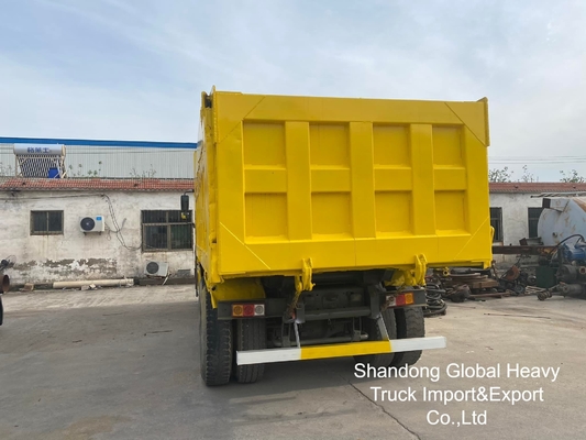ব্যবহৃত সিনোট্রাক HOWO 6X4/8X4 A7/T7 10/12 হুইলার 371hp/380hp18-25cbm ভারী দায়িত্ব ট্যাপার ডাম্প ট্রাক
