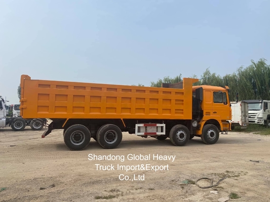 সেকেন্ড-হ্যান্ড শ্যাকম্যান ৮*৪ ১২ চাকার F3000 X3000 ডাম্প ট্রাক টিপার ট্রাক