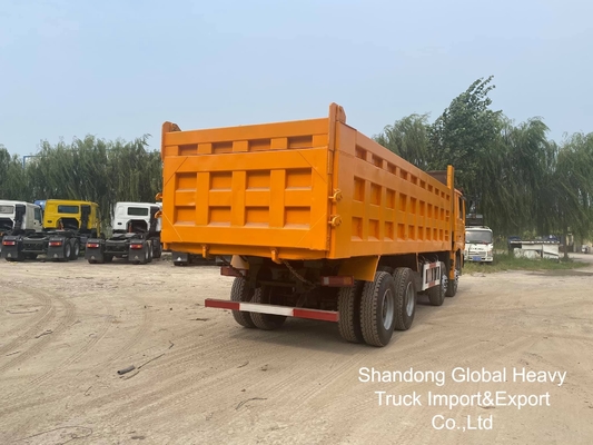 সেকেন্ড হ্যান্ড সিনোট্রাক HOWO Sitrak Shacman 8*4 F3000 X3000 ডাম্প ট্রাক ট্যাপার ট্রাক