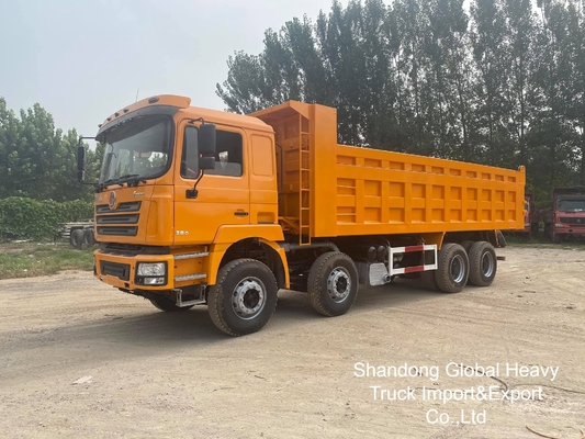সেকেন্ড-হ্যান্ড শ্যাকম্যান ৮*৪ ১২ চাকার F3000 X3000 ডাম্প ট্রাক টিপার ট্রাক